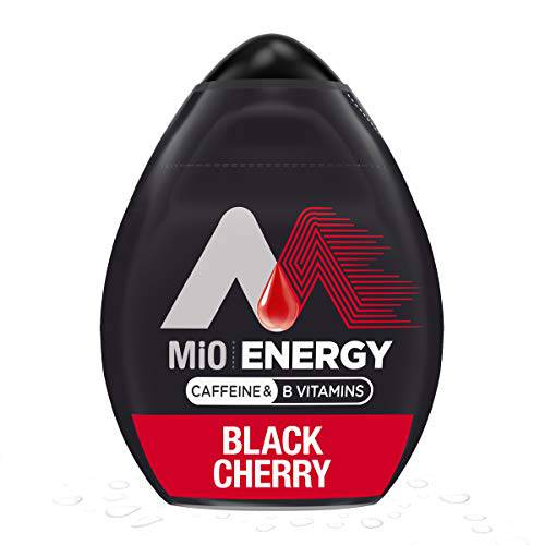 MiO Energy Black Cherry Naturally Flavored Liquid Water Enhancer 12 Count 1.62 fl oz
