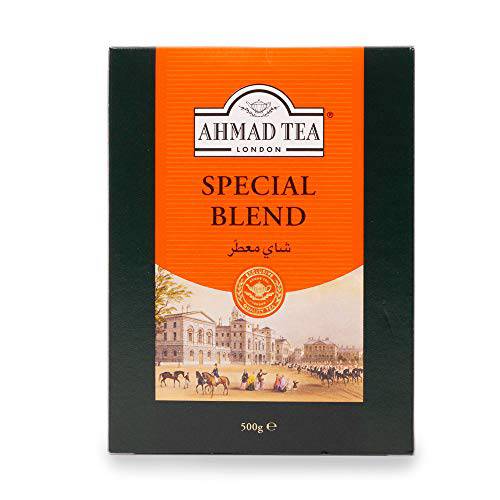 Ahmad Tea Special Blend, Loose Tea, Black, Orange, Yellow, Earl Grey, 454 g