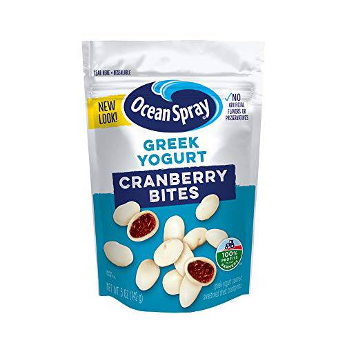 Ocean Spray Craisins Dried Cranberries, Greek Yogurt Covered, 5 Ounce (Pack of 12)