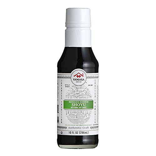 Yamasa, Reduced Sodium Shoyu Artisanal Soy Sauce, Non-GMO, 10fl oz