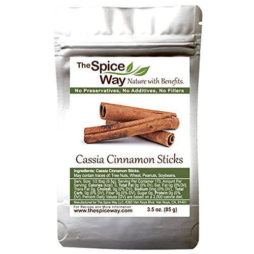 The Spice Way Cinnamon Cassia Sticks - 3.5 oz