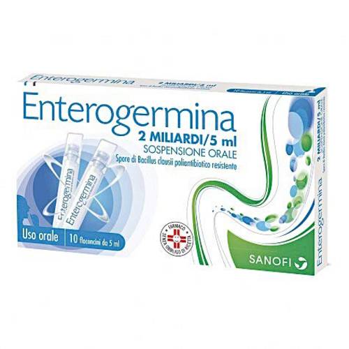 Enterogermina 2 Billion (10 Vials)