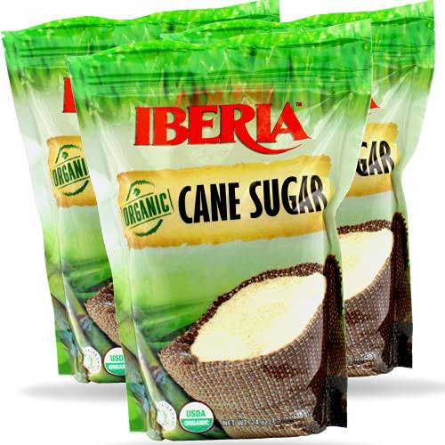 Iberia Organic Cane Sugar, 1.5 lb. (Pack of 3)