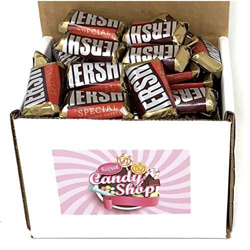 Hershey Special Dark Chocolate Candy Bar in Box, 1Lb (Individually Wrapped)