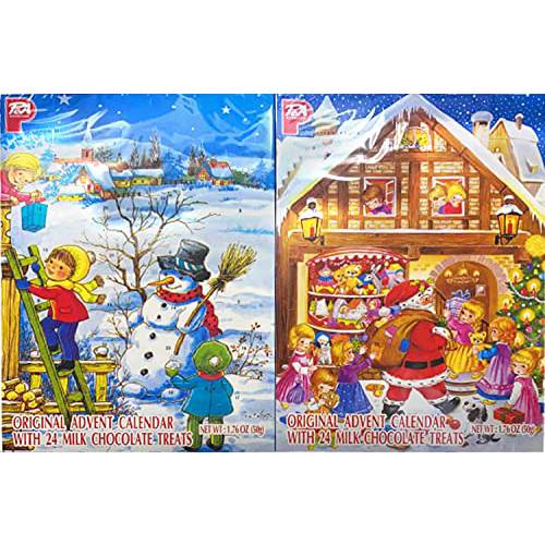 Two Pack - Chocolate Advent Calenders 1.76 oz