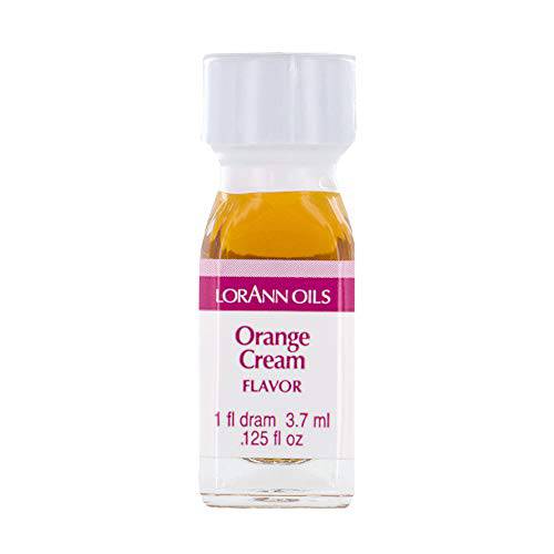 LorAnn Orange Cream SS Flavor Flavor, 1 dram bottle (.0125 fl oz - 3.7ml - 1 teaspoon)