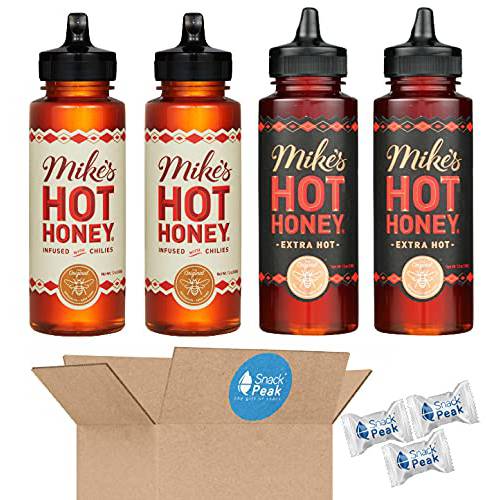 Mike’s Hot Honey Snack Peak Variety Gift Box – Hot and Extra Hot