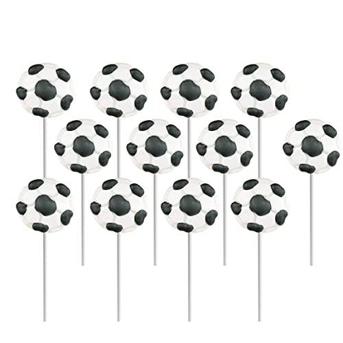 Fruidles Super Sports Ball Candy Basketball, Football, Soccer, and Baseball, Individually Wrapped Sport Variety Pack (Soccer, 24-Pack)