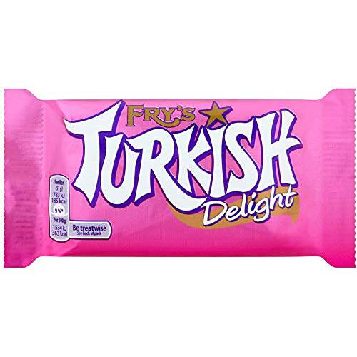 Fry’s Turkish Delight British Chocolate Bar x 6