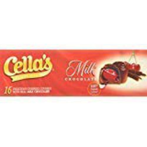 Cella’s Cherries Covered with Real Milk Chocolate - 16 CT 8oz - PACK OF 2