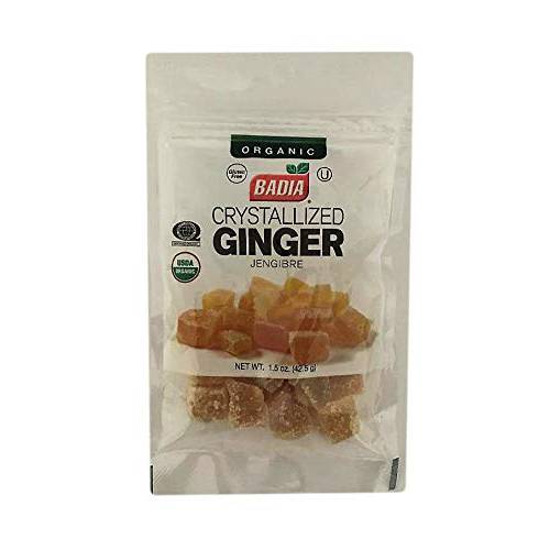 Organic Crystallized Ginger – 1.5 oz