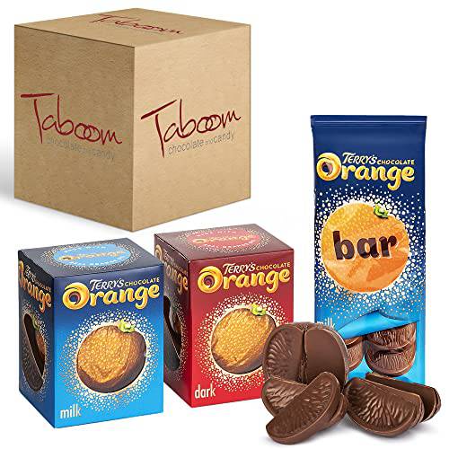 3-Pack Original Holiday Terrys Chocolate Orange Milk Chocolate Box Imported From The UK England