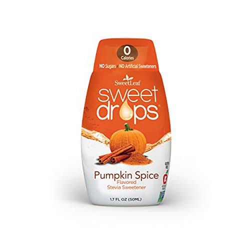 SweetLeaf Sweet Drops Pumpkin Spice, 50 servings, Clear