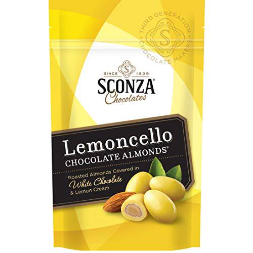 Sconza Lemoncello Almonds, 5.0-Ounce
