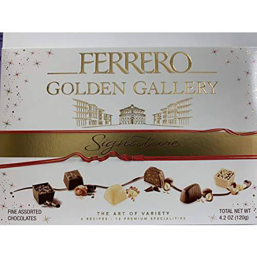 Ferrero Golden Gallery Signature, The Art Of Variety. Pack of 1 x 4.2 Oz (120g)