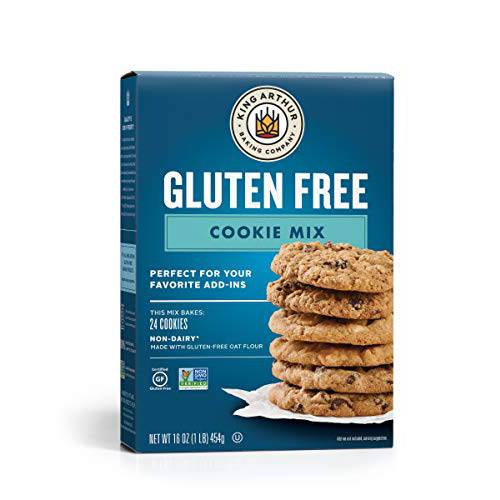 King Arthur, Gluten-Free Cookie Mix, Gluten-Free, Non-GMO Project Verified, Certified Kosher, Non-Dairy, 16 Ounces