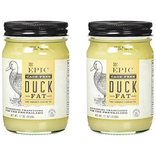 Epic Animal Fats, Duck Fat, 11 Ounce (Pack of 2)