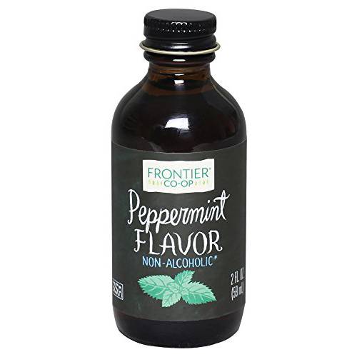 Frontier Natural Products Peppermint Flavor, A/F, 2-Ounce