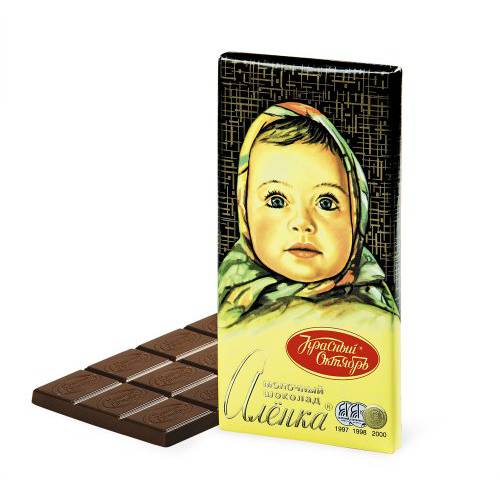 Imported Russian Chocolate Alionka (Set of 5)