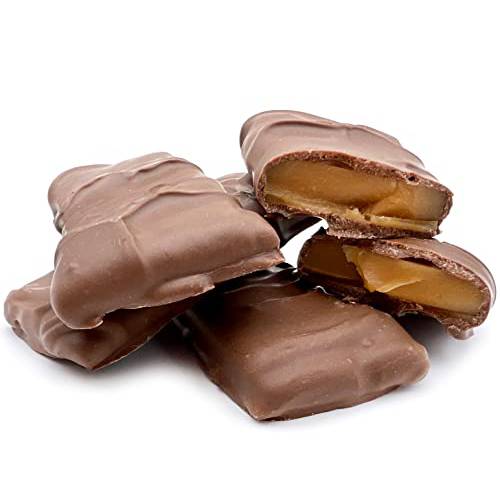 Funtasty Pure Milk Chocolate Toffee Candy Bars, 15 Ounce Bag