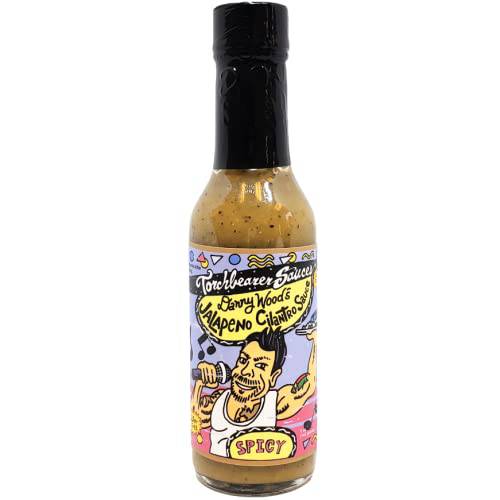 Torchbearer Sauces - Danny Wood’s Jalapeno Cilantro Sauce - 5 oz (1 Bottle)
