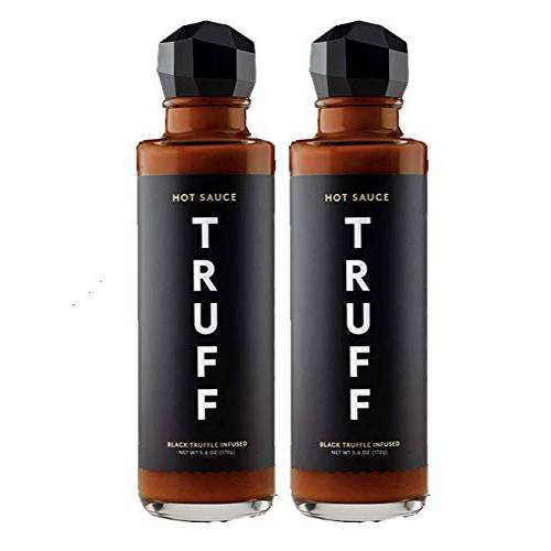 TRUFF Original Black Truffle Hot Sauce 2-Pack Bundle, Gourmet Hot Sauce Set, Black Truffle and Chili Peppers, Gift Idea for the Hot Sauce Fans, An Ultra Unique Flavor Experience (6 oz, 2 count with Premium Box)