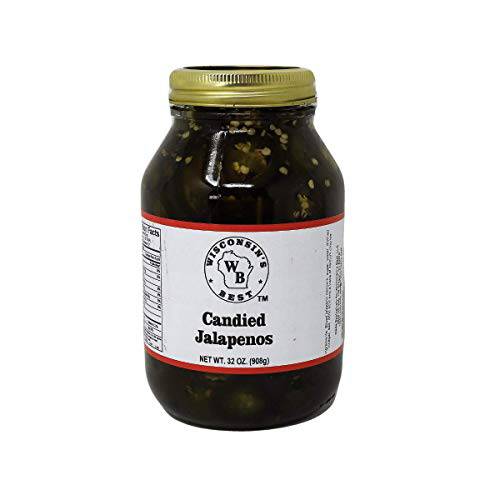 Wisconsin’s Best - Candied Jalapenos 32oz. (2 Pack)