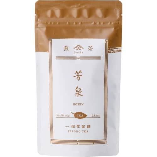 Ippodo Tea (Kyoto Since 1717) Hosen Sencha - Japanese Green Tea (80g Resealable Bag)