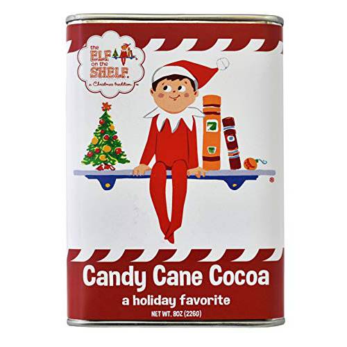 McSteven’s - Candy Cane Cocoa - The Elf on The Shelf Story Decorative Tin (8 oz Tin)
