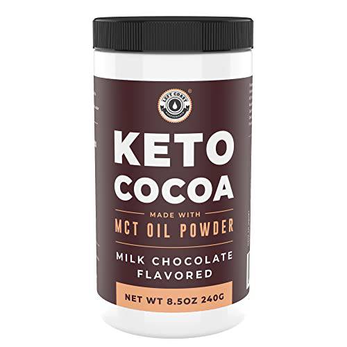 Keto Cocoa | Keto Hot Chocolate Drink Mix Powder - Sugar Free, Low Carb with Protein and MCT Oil Powder