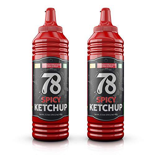 78 KETCHUP Spicy Sold by 78 Brand (Pack of 2)