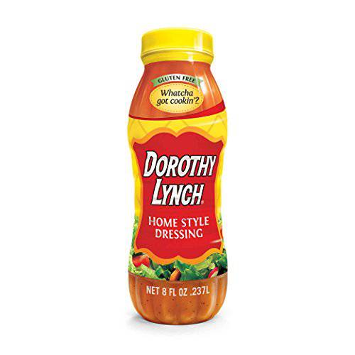 Dorothy Lynch Dressing | Sweet & Spicy | Thick & Creamy | Salads, Dips, Sauces, & Marinades | French Style Condiment | Tangy | Gluten Free | No Trans Fat | USA Made (Home Style, 8 oz (1 Pack))