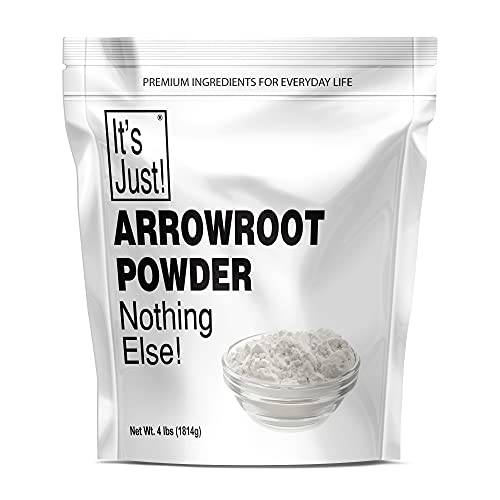 It’s Just - Arrowroot Powder, Natural Thickener, Gluten-Free, Dairy-Free, Non-GMO, Cornstarch Substitute