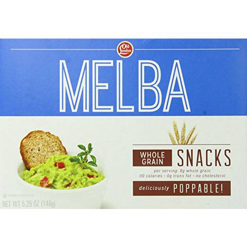 Old London Melba Snacks, Whole Grain, 5.25 Ounce (Pack of 12)