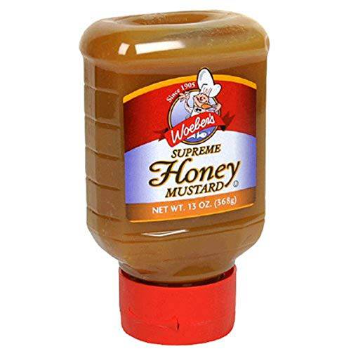 Woeber’s Supreme Honey Mustard, Six 13-Ounce Units 78-Ounces (Pack of 6)