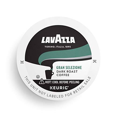 Lavazza SingleServe Coffee KCups for Keurig Brewer Pack of, Gran Selezione, 160 Count, (Pack of 4) Authentic Italian, Value Pack, 100% Arabica, Rainforest Alliance Certified 100% sustainably grown