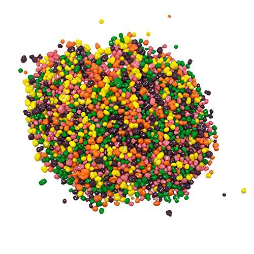 Nerds Rainbow Candy Bulk Bag - 1lb Resealable Stand Up Bag - Classic Nerds Candy in Assorted Colors and Flavors - Grape, Sour Apple, Orange, Lemon, Strawberry - Bulk Party Candy