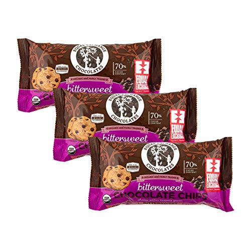 Equal Exchange Bittersweet Chocolate Chips (10 Oz.) (3- (10 Ounce Bags))