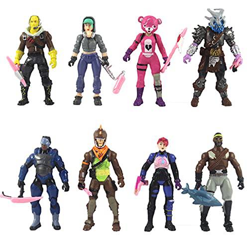 Fortnight cake toppers fingure Characters set of 8 Action Figure Toys Premium Cake Toppers and Party Favors for Fortnightparty supplies