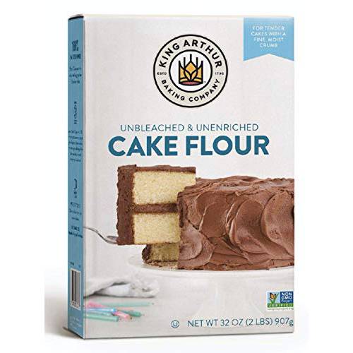 (pack of 2) King Arthur Flour Unbleached & Unenriched Cake Flour 32oz (2lbs)22