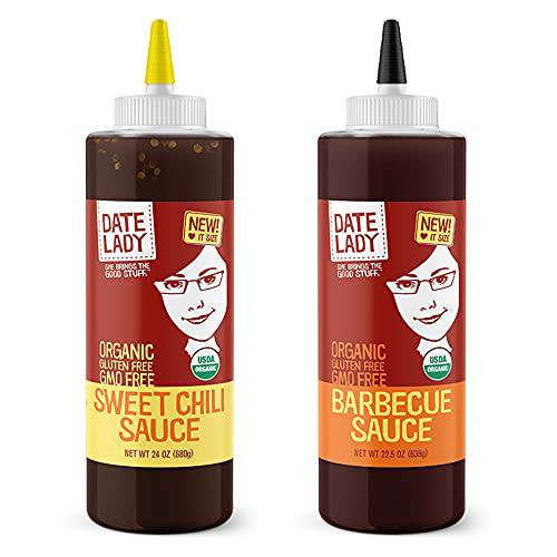Savory Sauce Pack | BBQ Sauce and Sweet Chili Sauce | Gluten Free | Paleo Friendly | No Corn Syrup or Cane Sugar | No Added Flavors or MSG (Large Size)