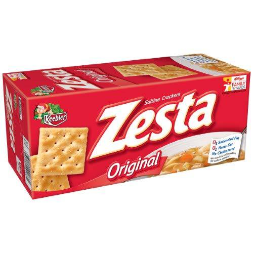 Keebler Zesta Saltine Crackers, Original, 16-Ounce Boxes (Pack of 6)