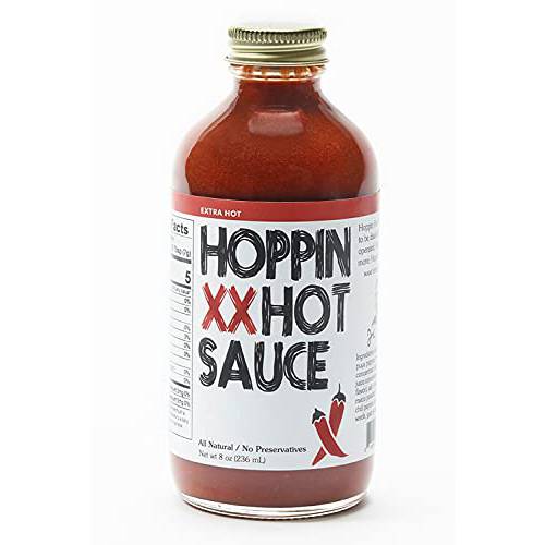 Extra Hot Flavor Hoppin Hot Sauce, 8oz