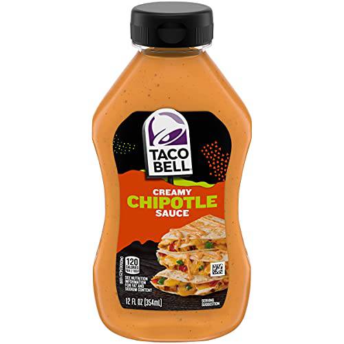 Taco Bell Mexican Taco Bell Chipotle Creamy Sauce, 12oz, 12 ounce - SET OF 2