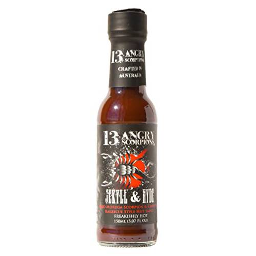 13 Angry Scorpions Jekyll and Hyde Hot Sauce 5.07 Fl Oz (Pack of 1)