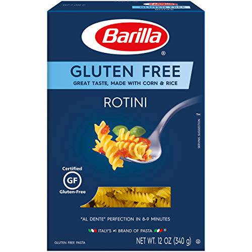 Barilla Gluten Free Rotini Pasta, 12 Ounce  8 per case.