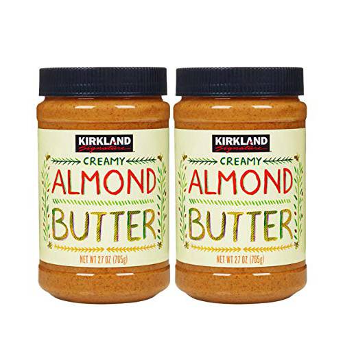 Kirkland Signature Pure Creamy Smooth Almond Butter: 2 Count (54 oz.)