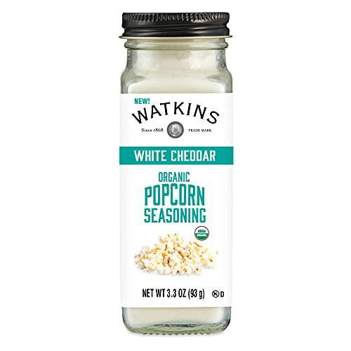 Watkins Gourmet Organic White Cheddar Popcorn Seasoning, 3.3 oz