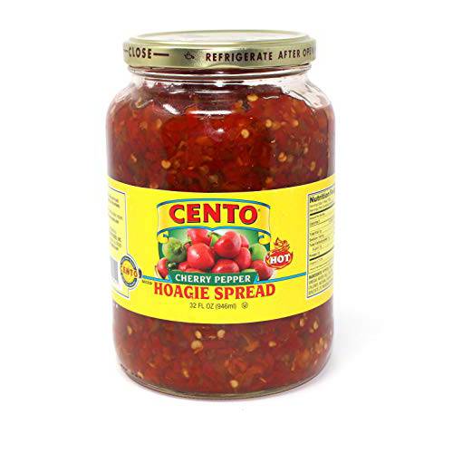 Cento Cherry Pepper Hoagie Spread Large 32 Once