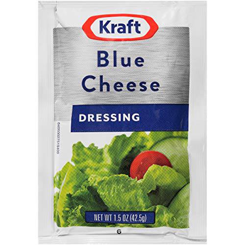 Kraft Blue Cheese Salad Dressing Single Serve (60 ct Casepack, 1.5 oz Packets)